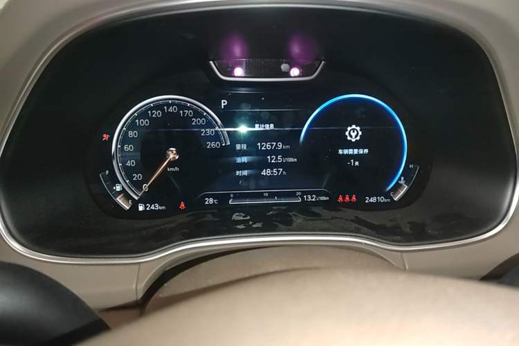 Used Genesis GV80 2021 2.5T Four-Wheel Drive Flagship Edition Instrument Cluster