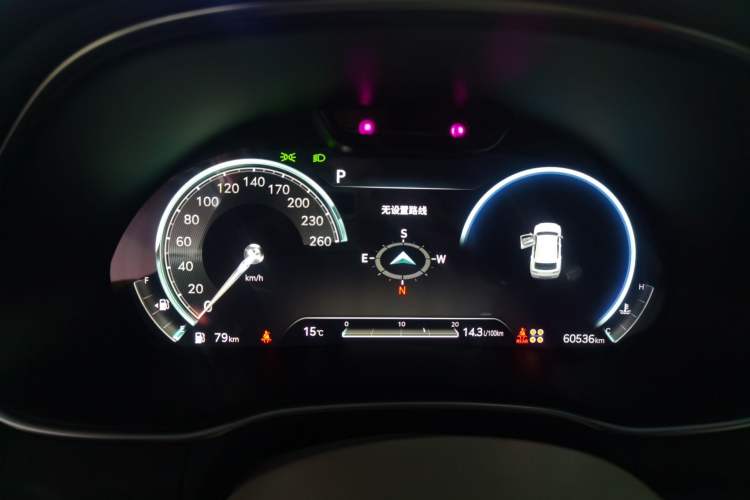 Used Genesis GV80 2023 2.5T Four-Wheel Drive Flagship Version 6 Seats Instrument Cluster