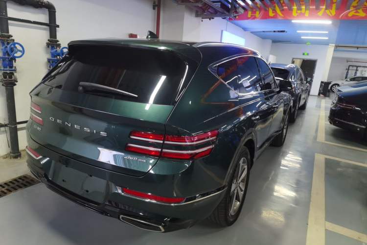 Used Genesis GV80 2023 2.5T Four-Wheel Drive Flagship Version 6 Seats Rear Right 45 Deg