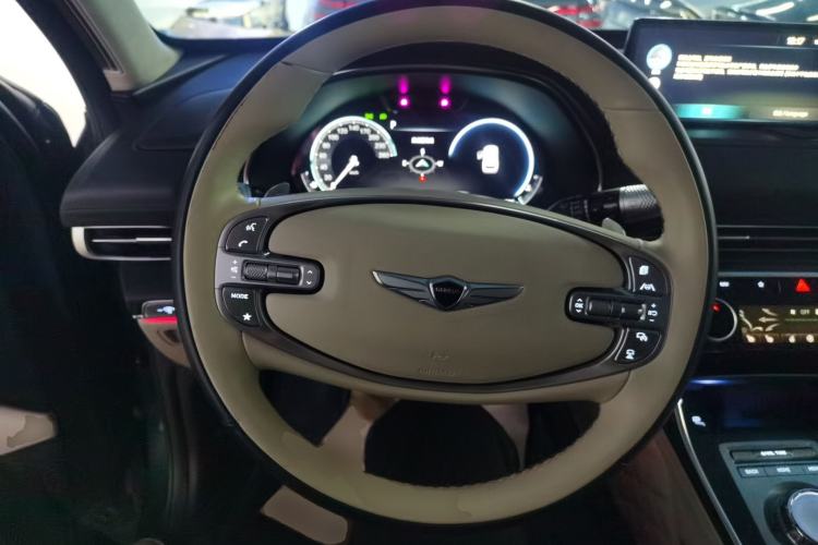 Used Genesis GV80 2023 2.5T Four-Wheel Drive Flagship Version 6 Seats Steering Wheel