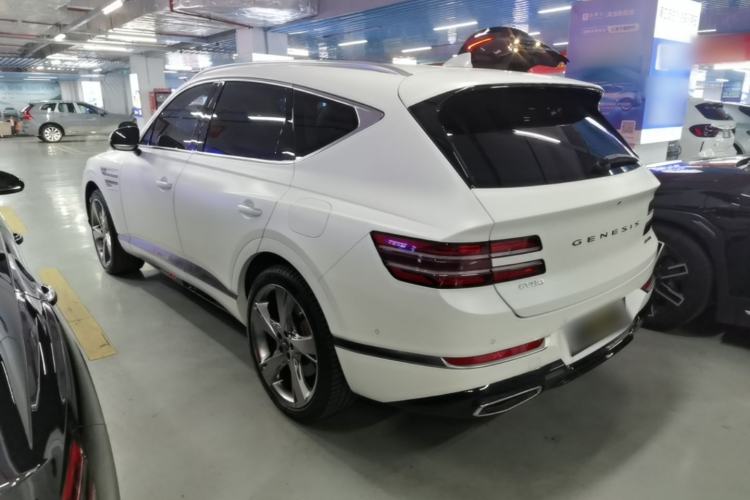 Used Genesis GV80 2023 2.5T Four-Wheel Drive Flagship Edition 4 Seats Rear Left 45 Deg