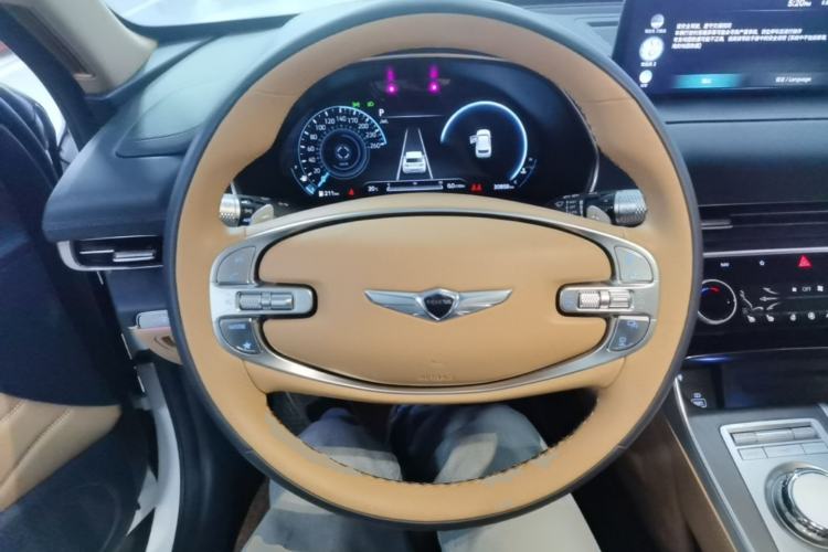 Used Genesis GV80 2023 2.5T Four-Wheel Drive Flagship Edition 4 Seats Steering Wheel