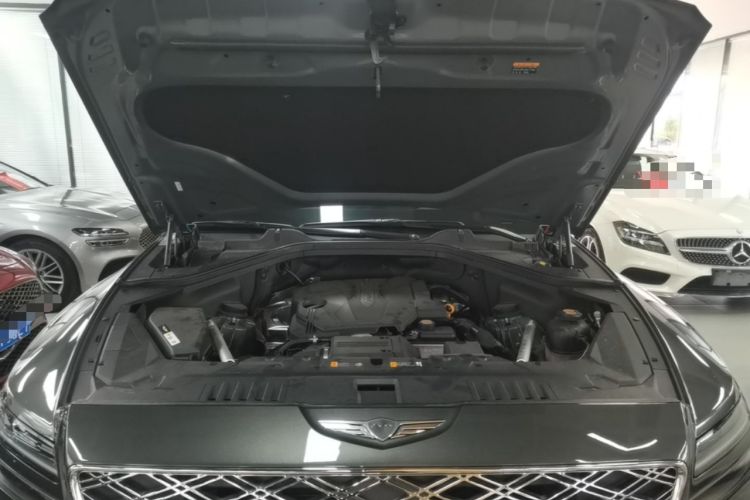 Used Genesis GV80 2024 2.5T Four-Wheel Drive Luxury Edition 5 Seats Engine Bay