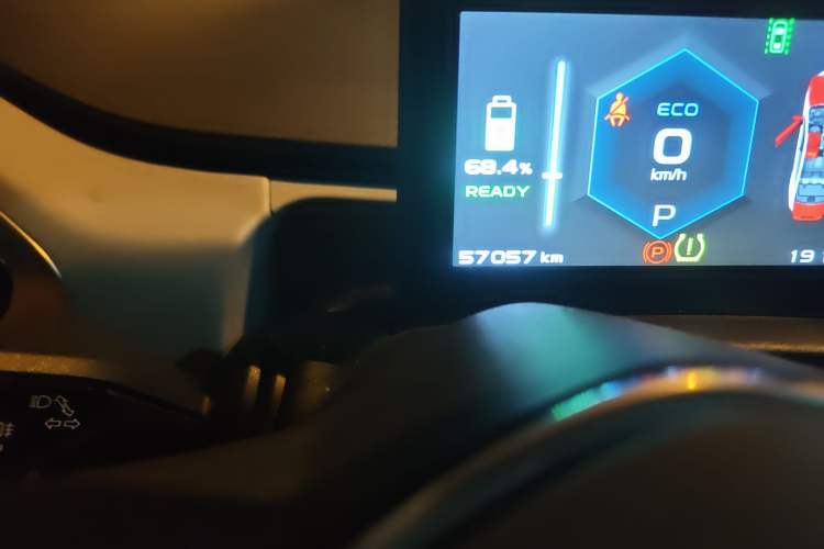 Used Geometry A 2019 Upgraded Model High-Dimensional Standard Range Cube Edition Odometer Close Up