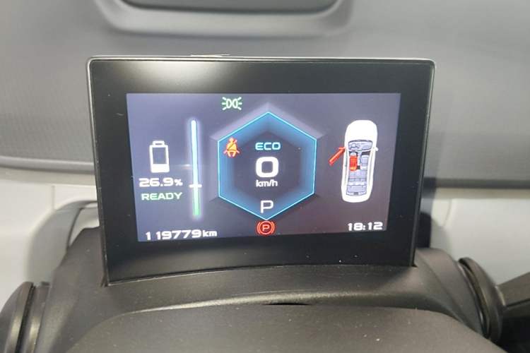 Used Geometry A 2019 Upgraded Model High-Resolution Standard Range Square Edition Instrument Cluster