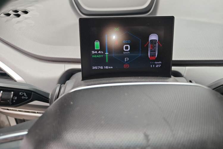 Used Geometry A 2019 Upgraded Model High-Resolution Standard Range Square Edition Odometer Close Up