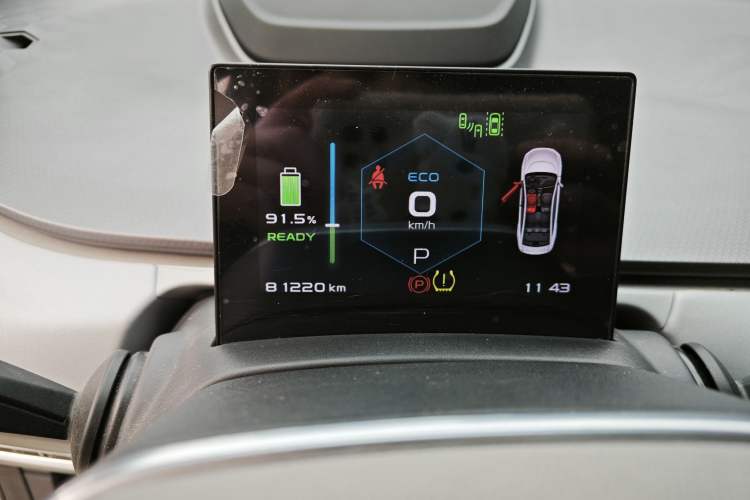 Used Geometry A 2019 Upgraded Model High-Energy Ultra-Long Range – PowerCube Version Odometer Close Up