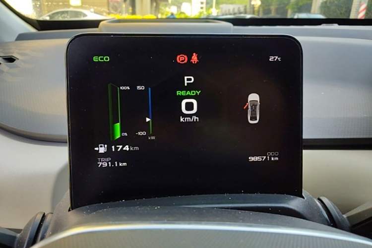 Used Geometry A 2021 Pro Enhanced High-Efficiency Range Version 600 km A600 Cubic Edition Instrument Cluster