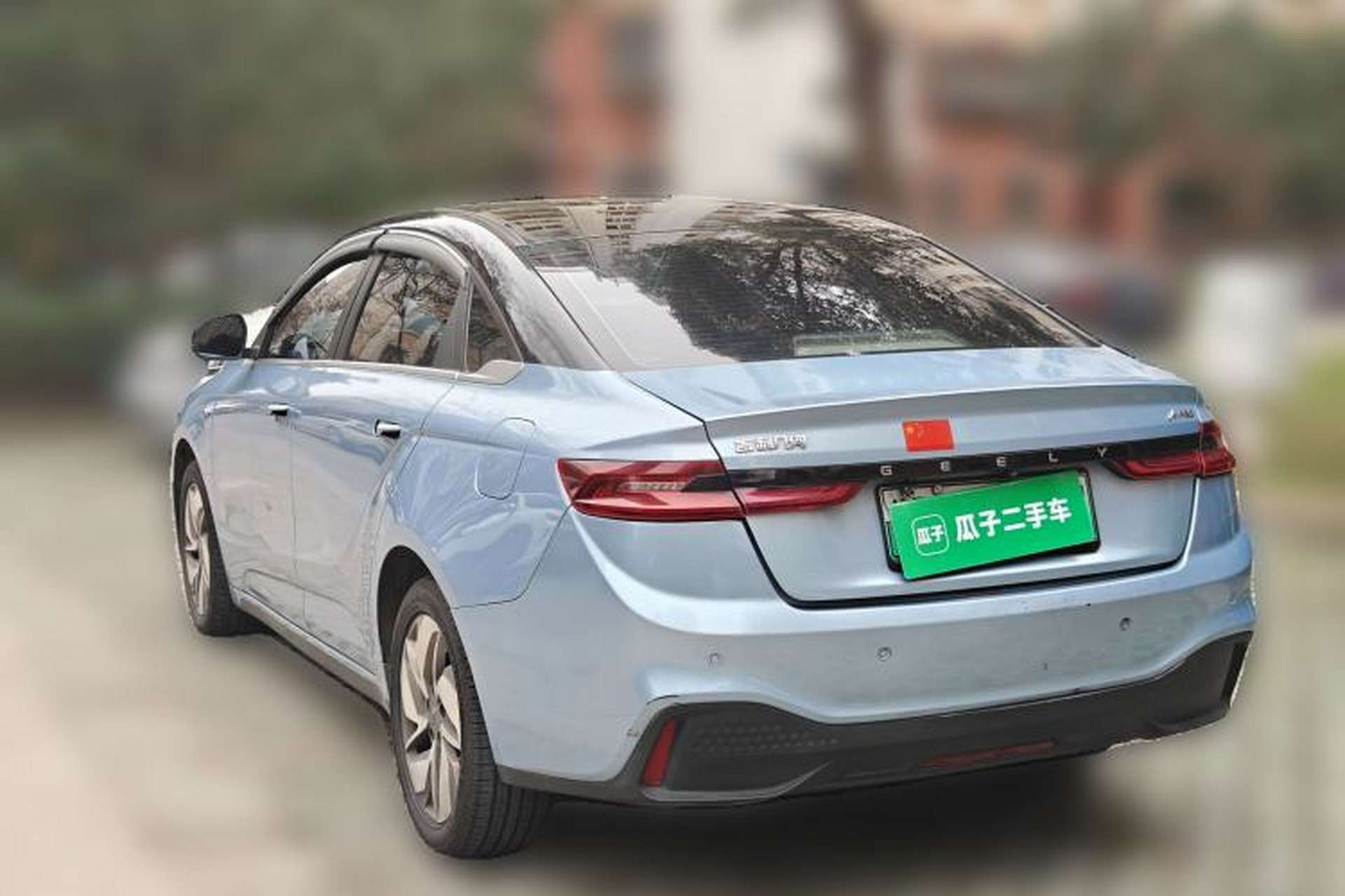 Used Geometry A 2021 Pro Enhanced High-Efficiency Range Version 600KM A600 Asian Games Edition Rear Left 45 Deg