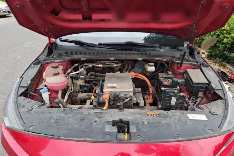 Used Geometry A 2021 Pro Enhanced High-Efficiency Range Version 600 km A600 Cubic Edition Engine Bay