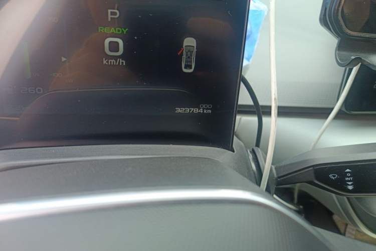 Used Geometry A 2021 Pro Enjoy High-Dimensional Range Edition 430 km A430 Square Version Odometer Close Up