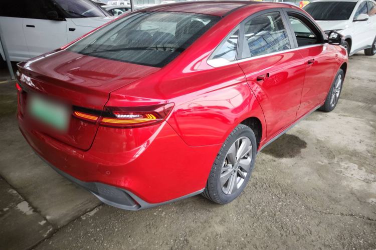 Used Geometry A 2021 Pro Enjoy High-Dimensional Range Edition 430 km A430 Cubic Version Rear Right 45 Deg