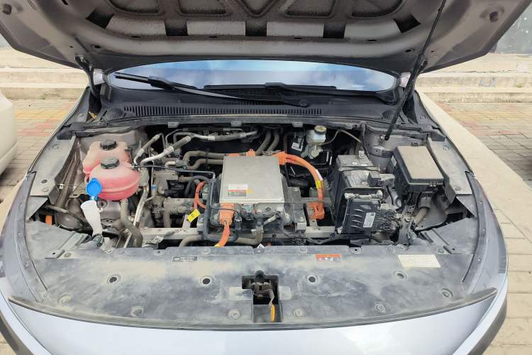 Used Geometry A 2021 Pro Enjoy High-Dimensional Range Edition 430KM A430 Easy-Drive Version Engine Bay