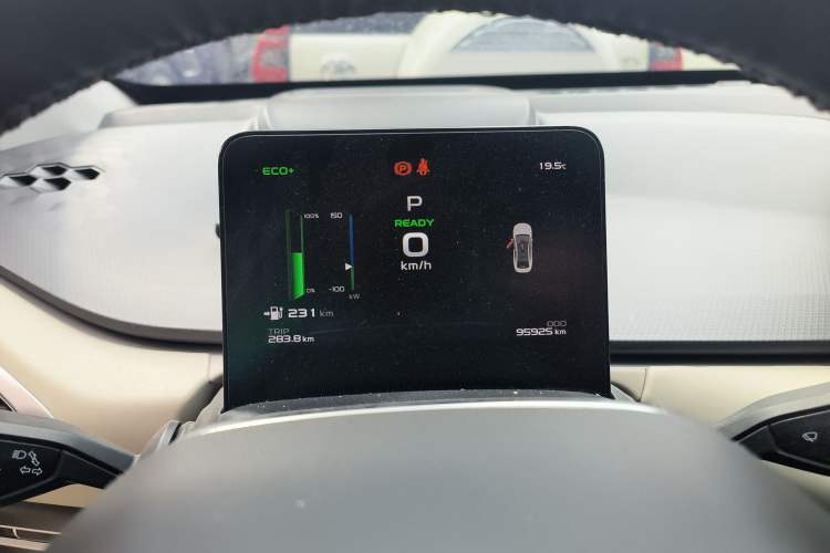 Used Geometry A 2021 Pro Enjoy High-Dimensional Range Edition 430KM A430 Easy-Drive Version Instrument Cluster