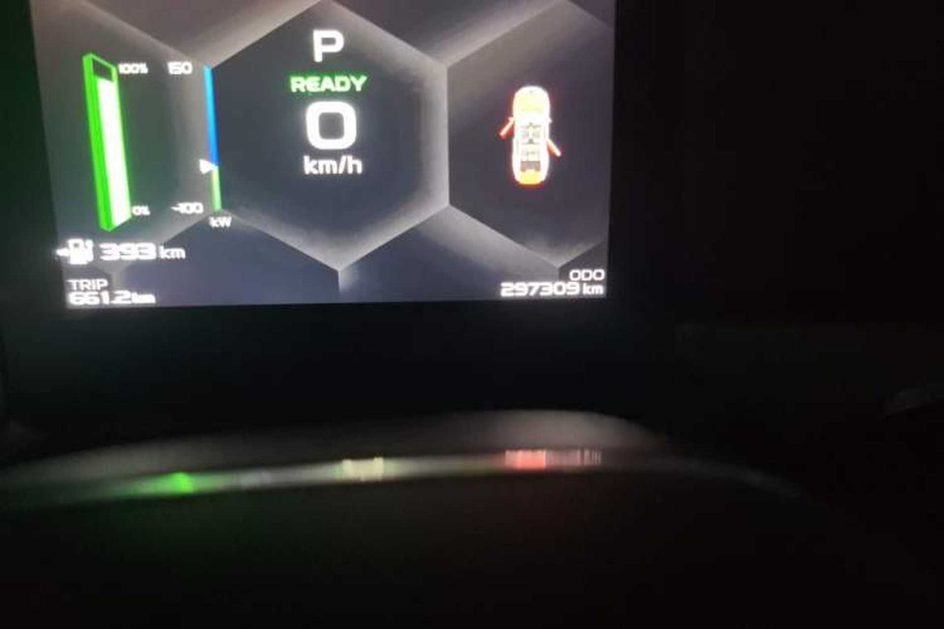 Used Geometry A 2021 Pro Enjoy High-Dimensional Range Edition 430 km A430 Cubic Version Odometer Close Up