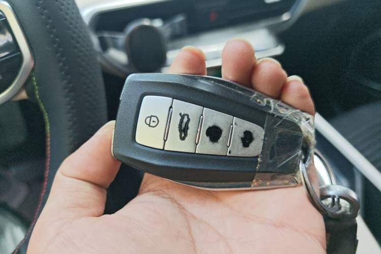 Used Geometry A 2021 Pro Enhanced High-Efficiency Range Version 600 km A600 Cubic Edition Vehicle Key