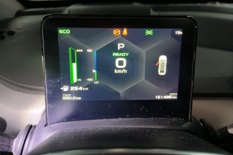 Used Geometry A 2021 Pro Enjoy High-Dimensional Range Edition 430KM A430 Easy-Drive Version Instrument Cluster