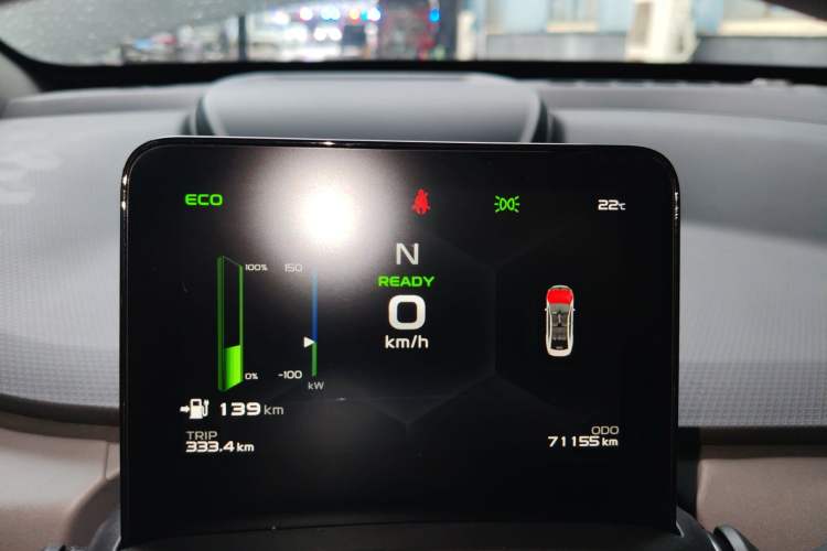 Used Geometry A 2021 Pro Enjoy High-Dimensional Range Edition 430KM A430 Easy-Drive Version Instrument Cluster