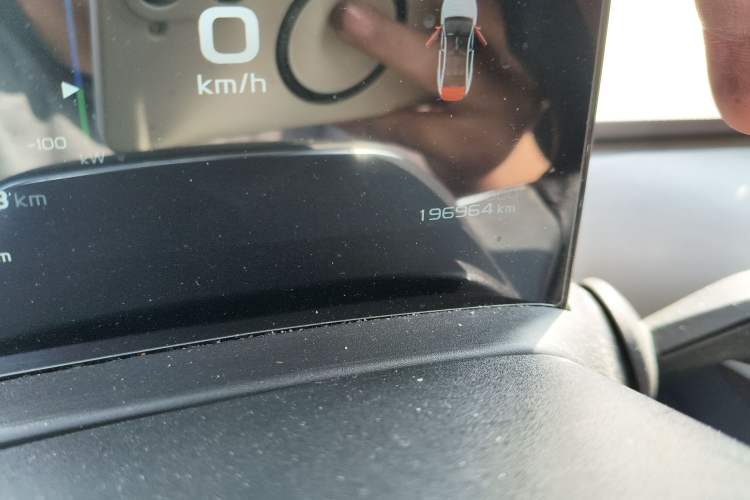 Used Geometry A 2021 Pro Enjoy High-Dimensional Range Edition 430 km A430 Square Version Odometer Close Up