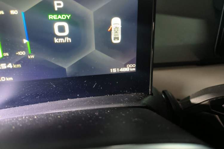 Used Geometry A 2021 Pro Enjoy High-Dimensional Range Edition 430KM A430 Easy-Drive Version Odometer Close Up
