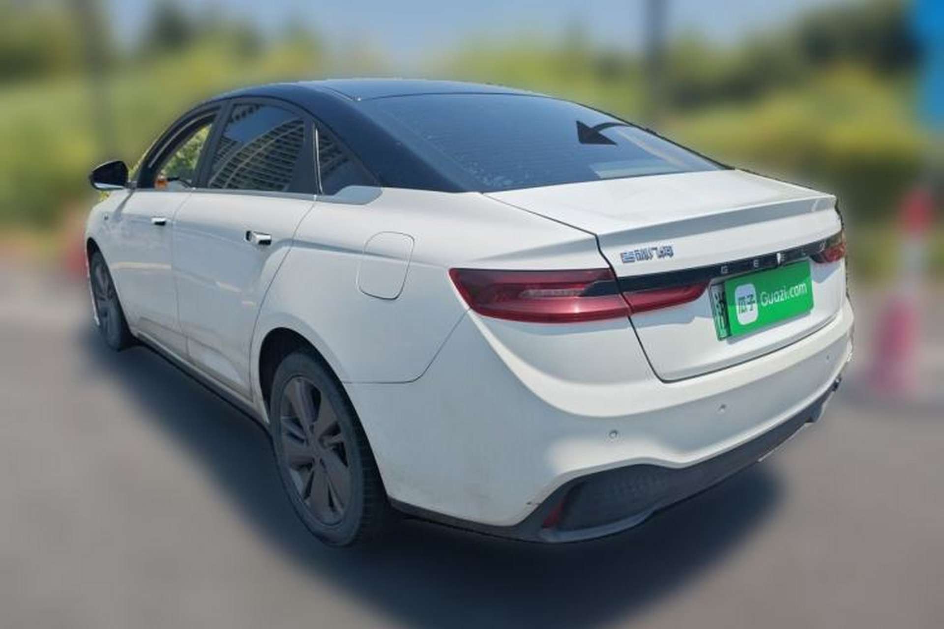 Used Geometry A 2021 Pro Enhanced High-Efficiency Range Version 600 km A600 Cubic Edition Rear Left 45 Deg