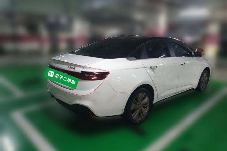 Used Geometry A 2021 Pro Enhanced High-Efficiency Range Version 600 km A600 Cubic Edition Rear Right 45 Deg
