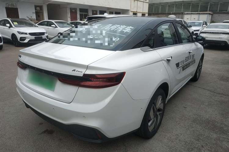 Used Geometry A 2021 Pro Enhanced High-Efficiency Range Version 600KM A600 PowerCube Edition Rear Right 45 Deg