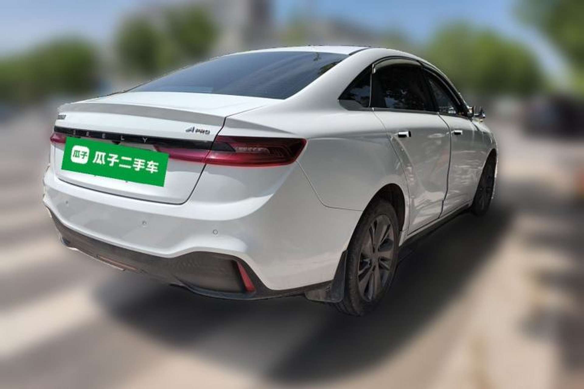 Used Geometry A 2021 Pro Enhanced High-Efficiency Range Version 600 KM A600 Chanyou Edition Rear Right 45 Deg