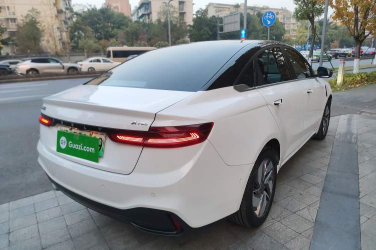 Used Geometry A 2021 Pro Enhanced High-Efficiency Range Version 600KM A600 PowerCube Edition Rear Right 45 Deg