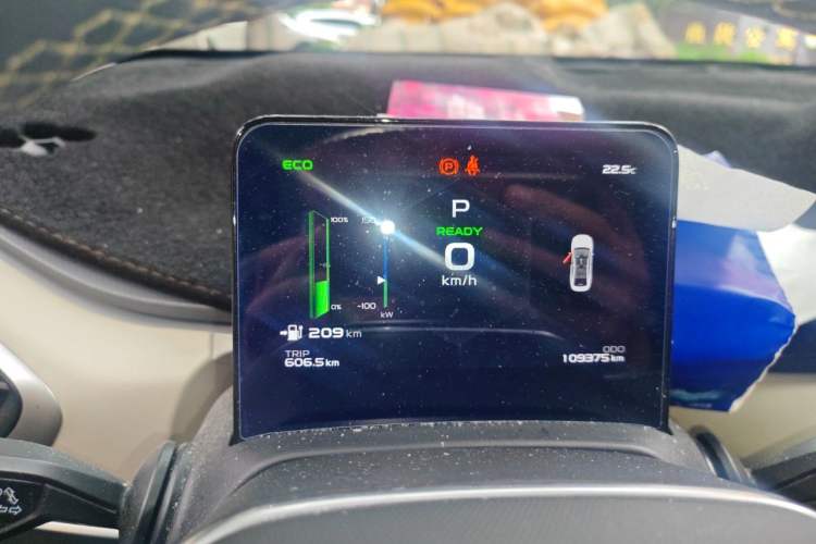 Used Geometry A 2022 Pro 600KM Red Apple Plus Instrument Cluster