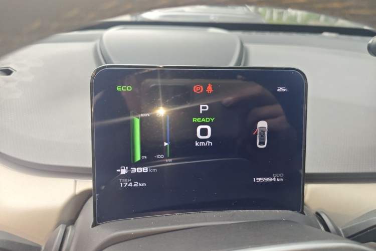Used Geometry A 2022 Pro 430KM Green Apple Pro Instrument Cluster