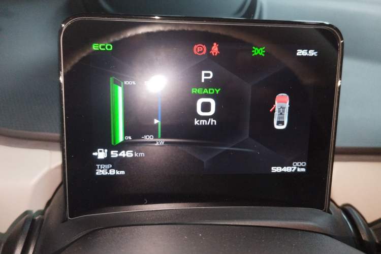 Used Geometry A 2022 Pro 600KM Red Apple Plus Instrument Cluster
