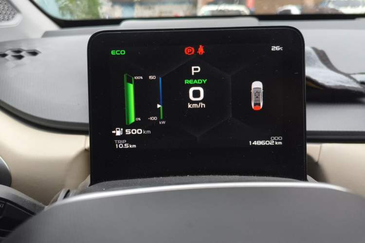 Used Geometry A 2022 Pro 600KM Red Apple Plus Instrument Cluster