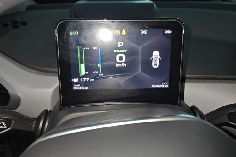 Used Geometry A 2022 Pro 430KM Green Apple Plus Instrument Cluster