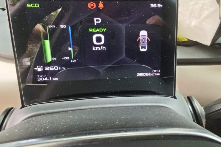 Used Geometry A 2022 Pro 430KM Green Apple Pro Odometer Close Up