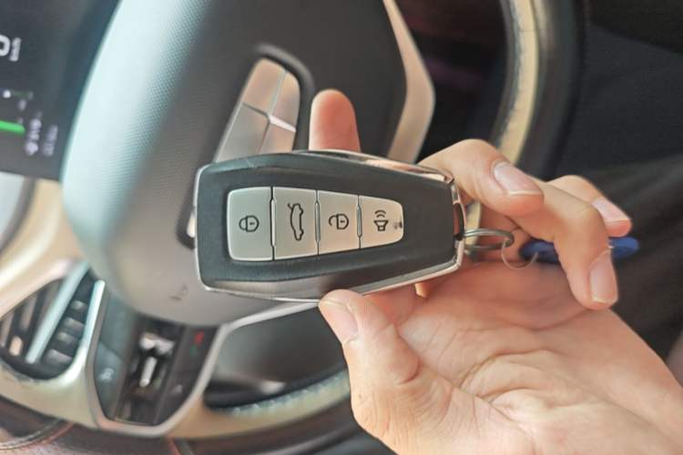 Used Geometry A 2022 Pro 430KM Green Apple Pro Vehicle Key