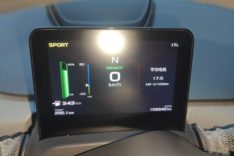 Used Geometry A 2022 Pro 430KM Commuter Edition Instrument Cluster