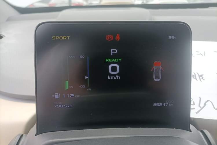 Used Geometry A 2022 Pro 430KM Green Apple Pro Instrument Cluster