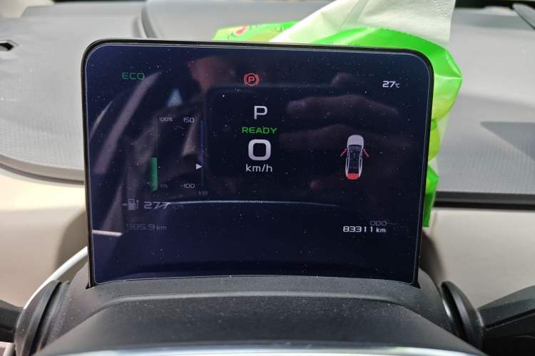 Used Geometry A 2022 Pro 600KM Red Apple Plus Instrument Cluster