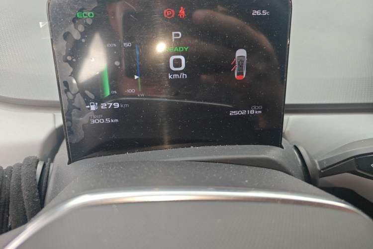 Used Geometry A 2022 Pro 430KM Business Edition Odometer Close Up