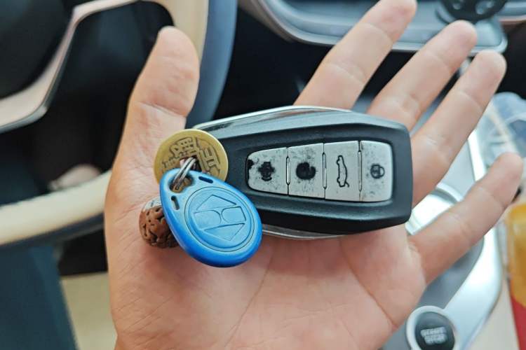 Used Geometry A 2022 Pro 600KM Red Apple Plus Vehicle Key
