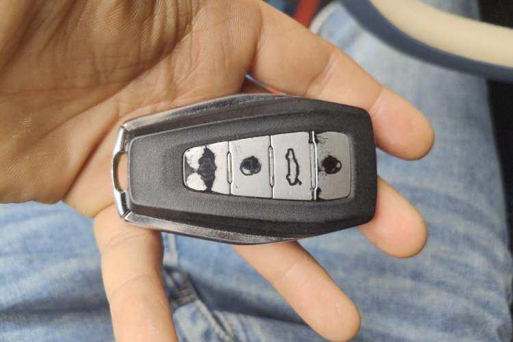 Used Geometry A 2022 Pro 600KM Red Apple Plus Vehicle Key