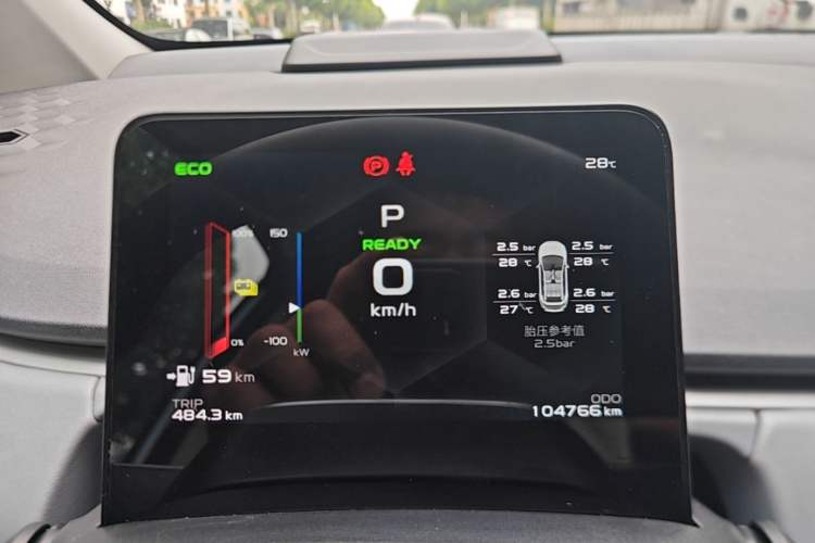 Used Geometry C 2020 Selected Range Edition 550 KM C++ Instrument Cluster