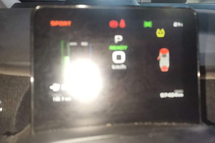Used Geometry C 2020 Premium Range Version 400 KM C+ Instrument Cluster