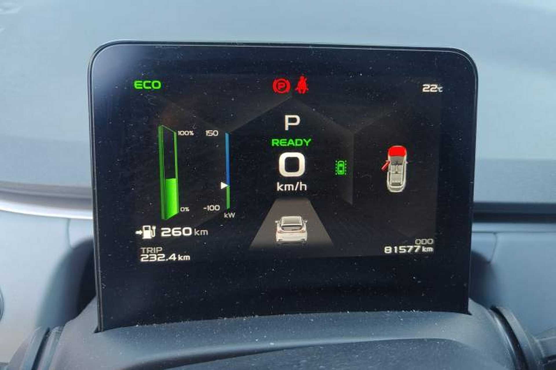 Used Geometry C 2020 Selected Range Edition 550 KM C++ Pro Instrument Cluster