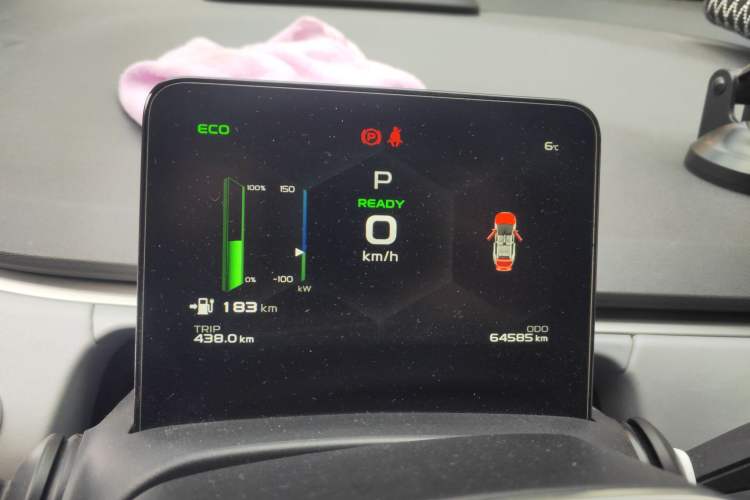 Used Geometry C 2020 Premium Range Version 400 KM C Instrument Cluster