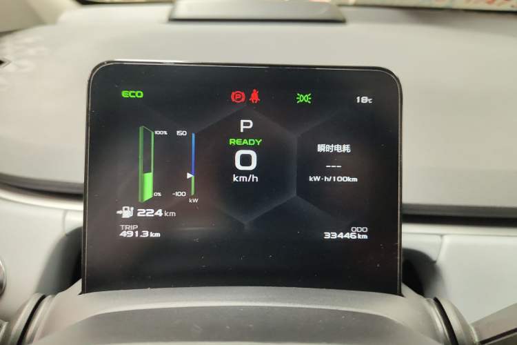Used Geometry C 2020 Selected Range Edition 550 KM C++ Odometer Close Up