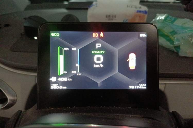 Used Geometry C 2020 Selected Range Edition 550 KM C++ Instrument Cluster