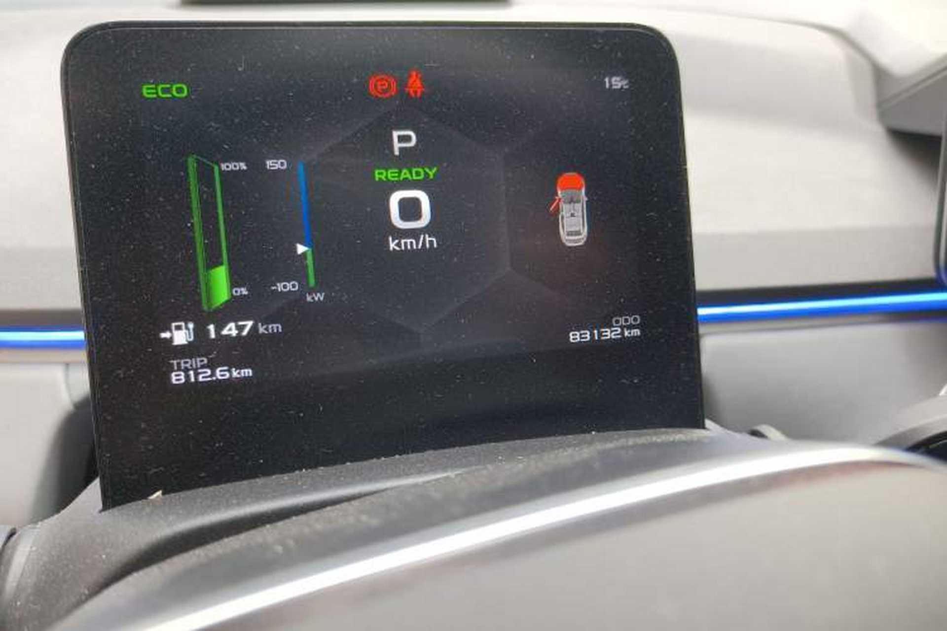 Used Geometry C 2021 C550 Power Edition Odometer Close Up