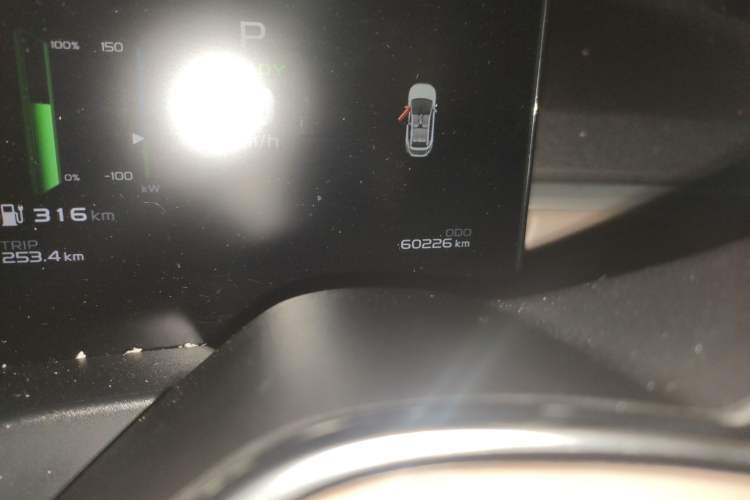 Used Geometry C 2021 C550 Cube Edition Odometer Close Up